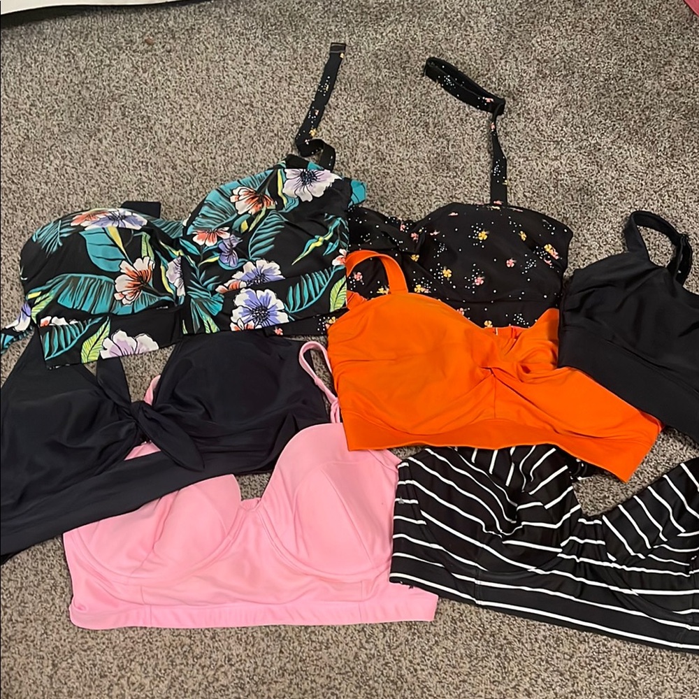 Old Navy Colorful Bikini Top Collection